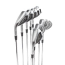 Mizuno JPX 921 Hot Metal Steel Mens Left Hand Irons 5-GW+SW+LW Regular - Dynamic Gold 105