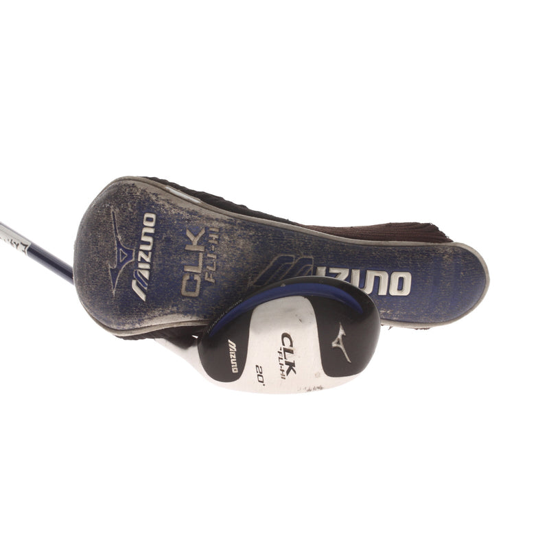 Mizuno CLK Fli-Hi Graphite Mens Right Hand 3 Hybrid 20* Stiff - Exsar HS2 80