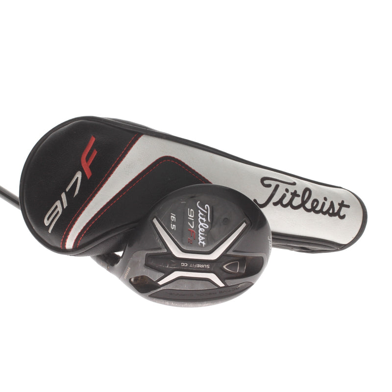 Titleist 917 F2 Graphite Mens Right Hand Fairway 3 wood HL 16.5* Stiff - Diamana Blue S+70
