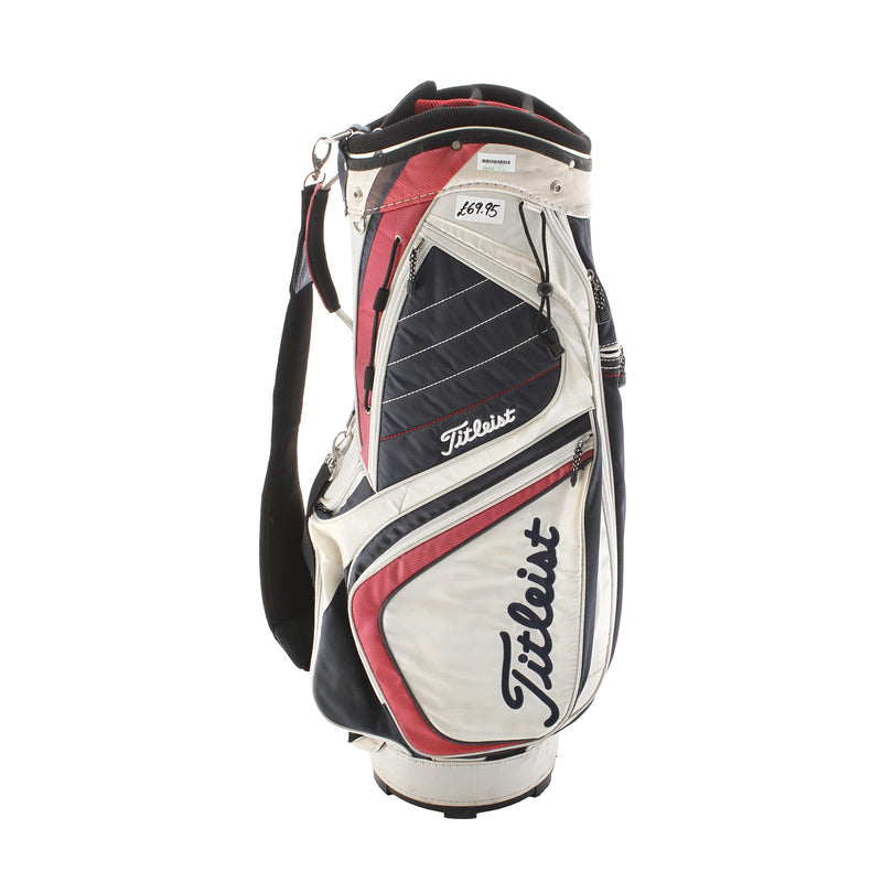 Titleist Cart Bag - White/Blue/Red
