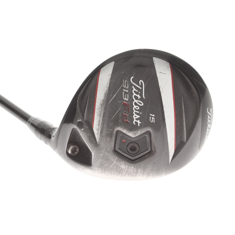 Titleist 913 FD Graphite Mens Right Hand Fairway 3 Wood 15* Stiff - Project X HZRDUS Silver 70