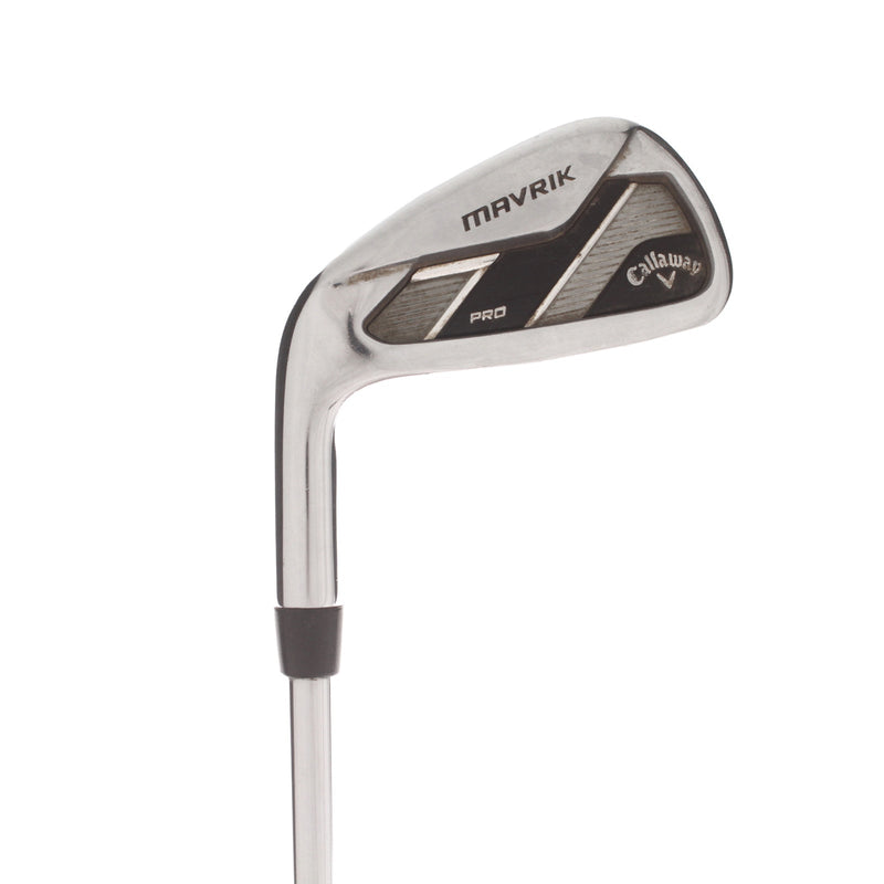 Callaway Mavrik Pro Steel Mens Left Hand 7 Iron 30.5* Stiff - True Temper Elevate 105