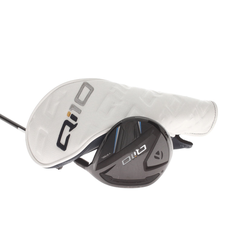 TaylorMade Qi10 Graphite Mens Right Hand Fairway 3 Wood 15* Stiff - Fujikura Ventus TR FW 6-S