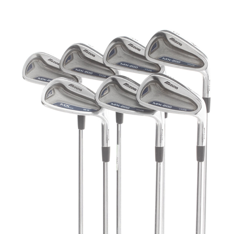 Mizuno MX-200 Steel Mens Right Hand Irons 5-SW Regular - Dynalite Gold XP