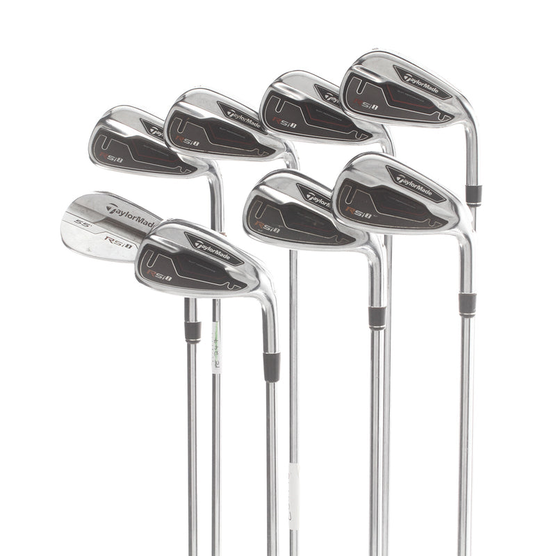 TaylorMade RSi1 Steel Mens Right Hand Irons 4-SW Stiff - Project X 6.0