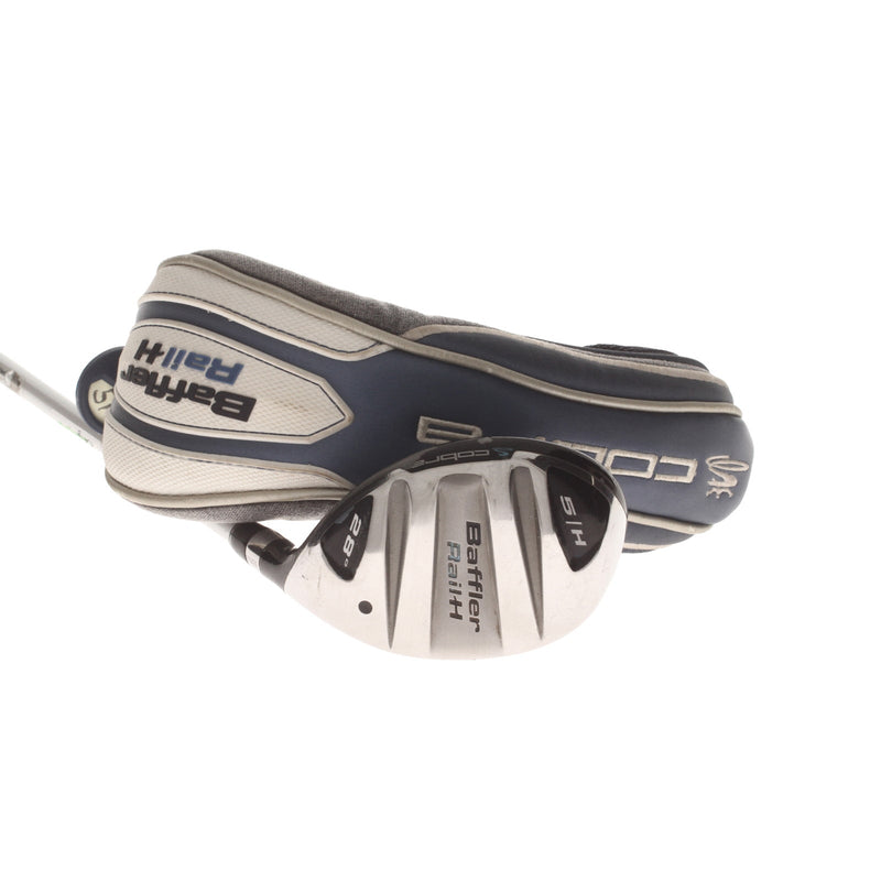 Cobra Baffler Rail-H Graphite Ladies Right Hand 5 Hybrid 28* Ladies - Fujikura