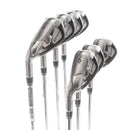 Wilson D100 Steel Mens Left Hand Irons 5-SW Uniflex - True Temper