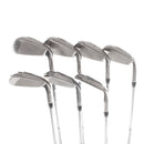 Wilson D100 Steel Mens Left Hand Irons 5-SW Uniflex - True Temper