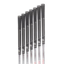 Wilson D100 Steel Mens Left Hand Irons 5-SW Uniflex - True Temper