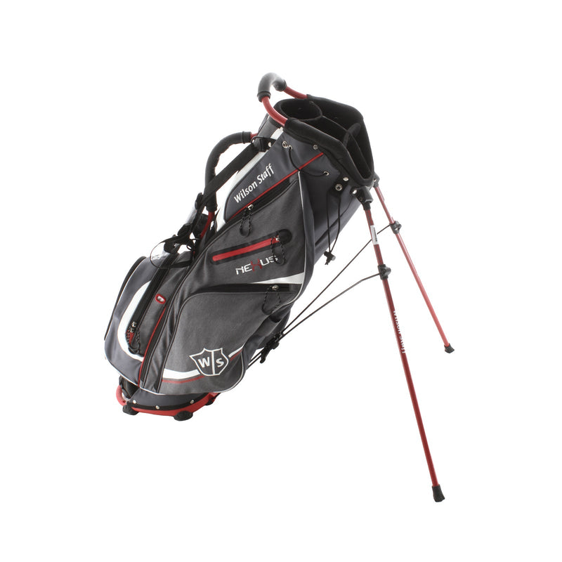 Wilson Nexus Stand Bag - Grey/White/Red