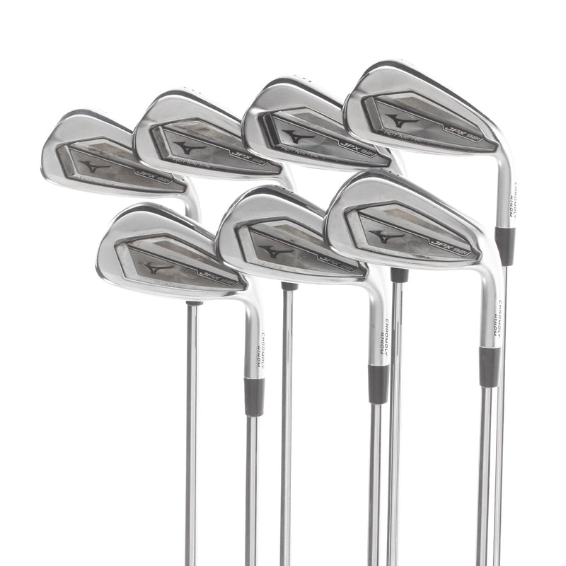 Mizuno JPX921 Hot Metal Steel Mens Right Hand Irons 4-PW Regular - Project X LZ 5.5 115g