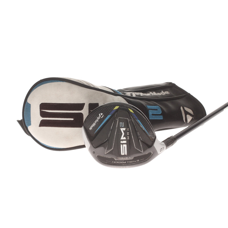 TaylorMade Sim2 Max Graphite Mens Left Hand Fairway 5 Wood 18* Regular - Fujikra Ventus FW 5-R