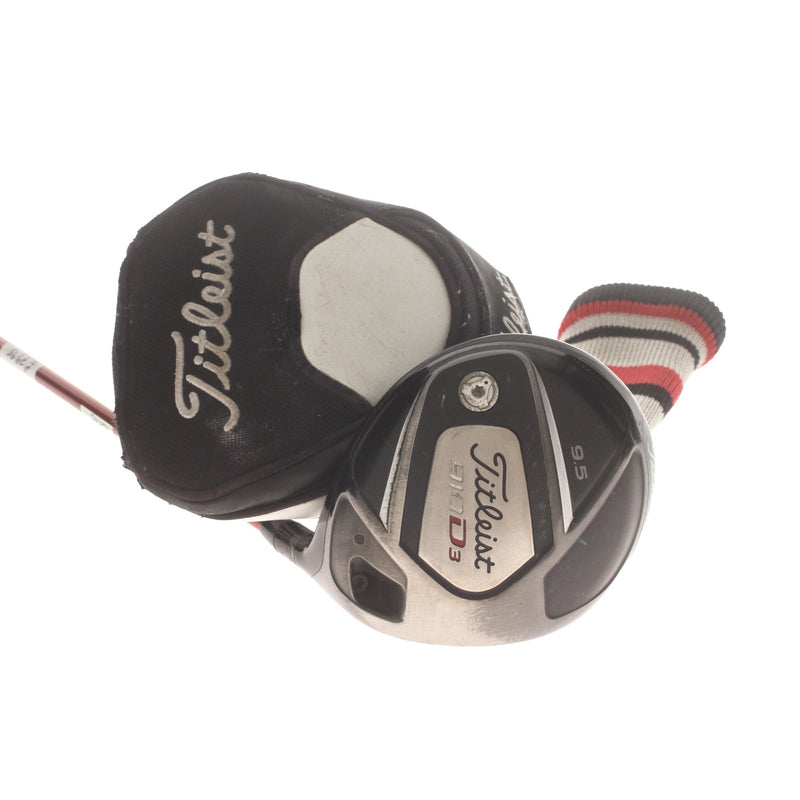 Titleist 910 D3 Graphite Mens Right Hand Driver 9.5* Stiff - Fujikura Motore F1