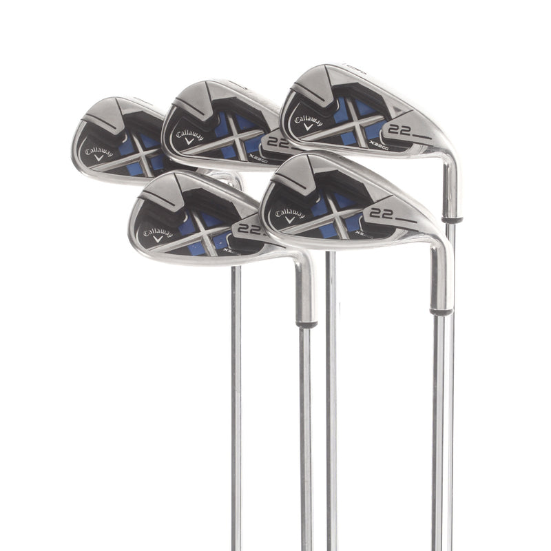 Callaway X-22 Steel Mens Right Hand Irons 6-PW Uniflex - Callaway