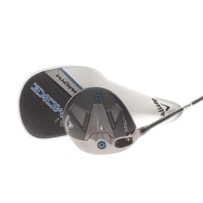 Callaway Paradym Ai Smoke Ti 340 Graphite Mens Left Hand Mini Driver 13.5* Stiff - Denali 6.0 60g