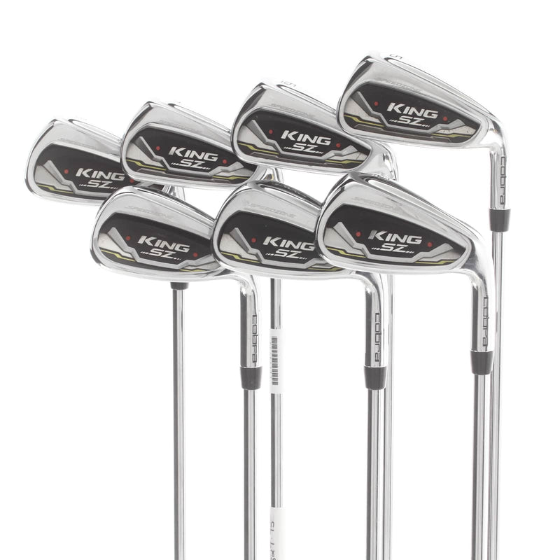 Cobra Speedzone Steel Mens Right Hand Irons 5-GW Regular - KBS Tour 90