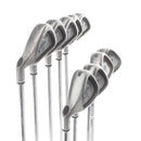 Callaway Steelhead X-14 Steel Mens Left Hand Irons 3-SW Stiff - Callaway