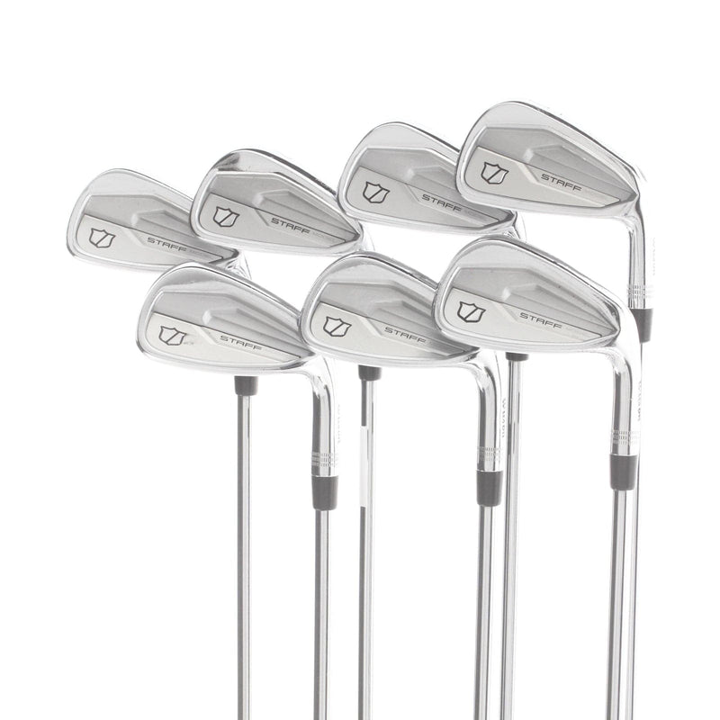 Wilson Model CB Steel Mens Right Hand Irons 5-GW Regular - Dynamic Gold Mid 115