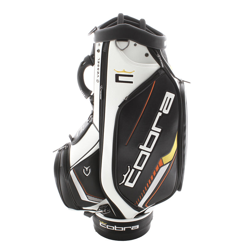 Cobra Vessel Cart Bag - White/Black/Yellow