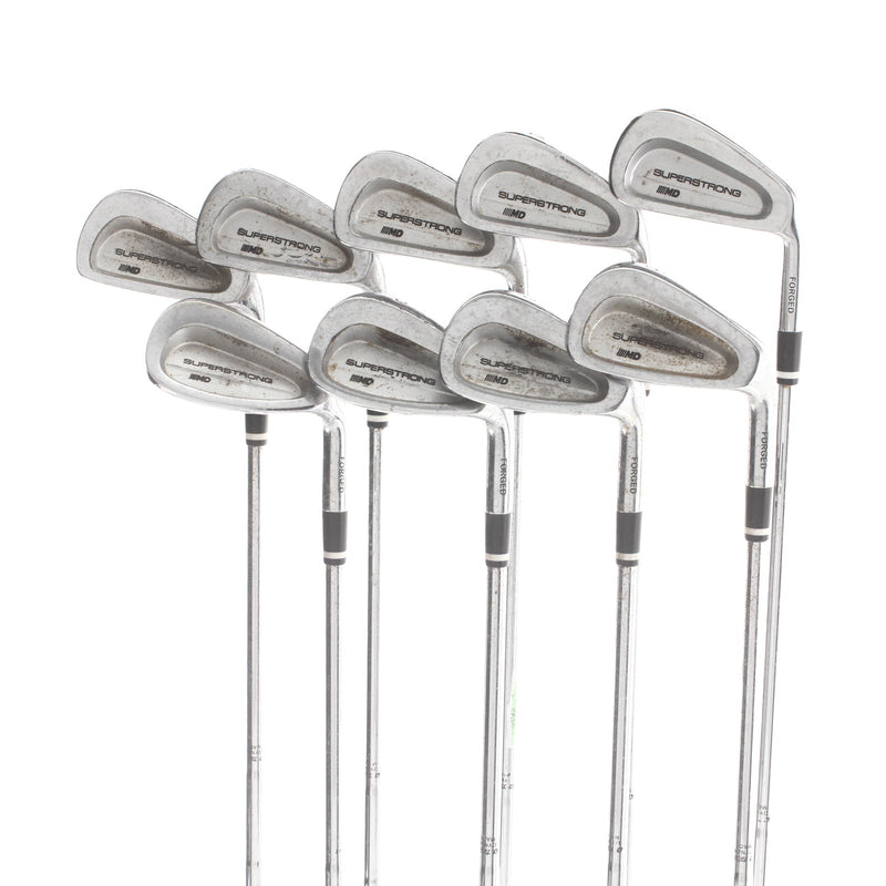 MD Superstrong Steel Mens Right Hand Irons 3-SW Regular - Dynamic Gold