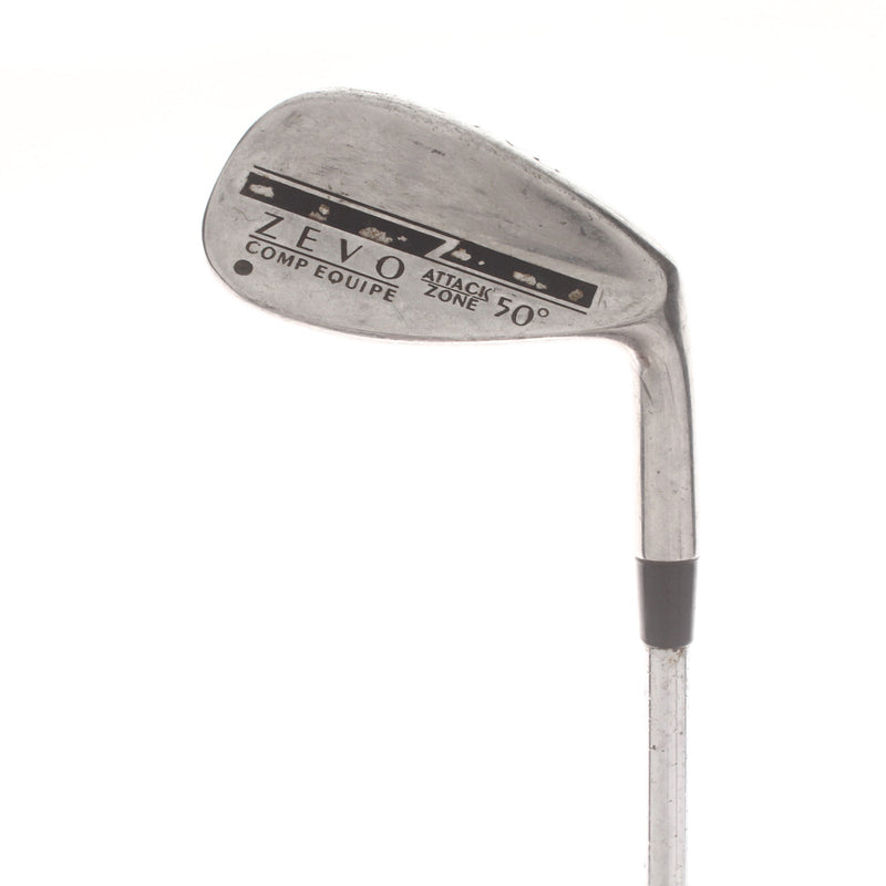 Zevo Comp Equipe Steel Mens Right Hand Gap Wedge 50* Stiff - True Temper
