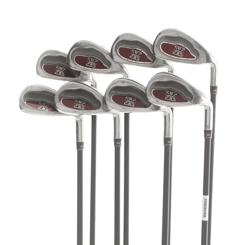 Ram Concept X Graphite Mens Right Hand Irons 4-SW Regular - RAM