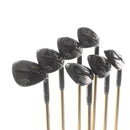 Callaway Epic Max Star Graphite Mens Right Hand Irons 7-SW+AW Regular - Attas Speed Series 50 R