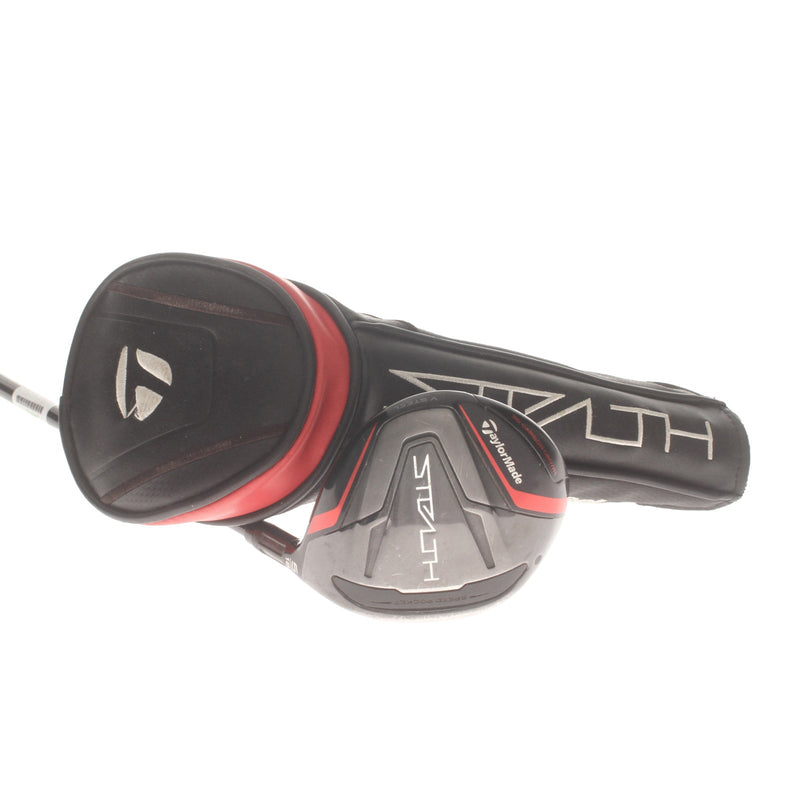 TaylorMade Stealth Graphite Mens Right Hand Fairway 5 Wood 18* Stiff - Project X HZRDUS Smoke RDX Black 60
