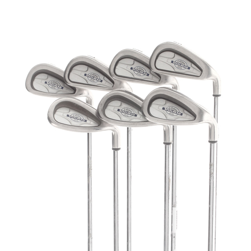 Callaway Steelhead X-14 Steel Mens Right Hand Irons 5-SW Regular - Callaway Steelhead Constant Weight
