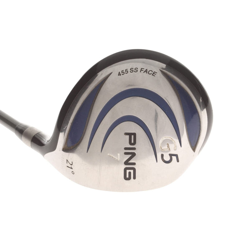 Ping G5 Graphite Mens Right Hand Fairway 7 Wood 21* Soft Regular - TFC100F