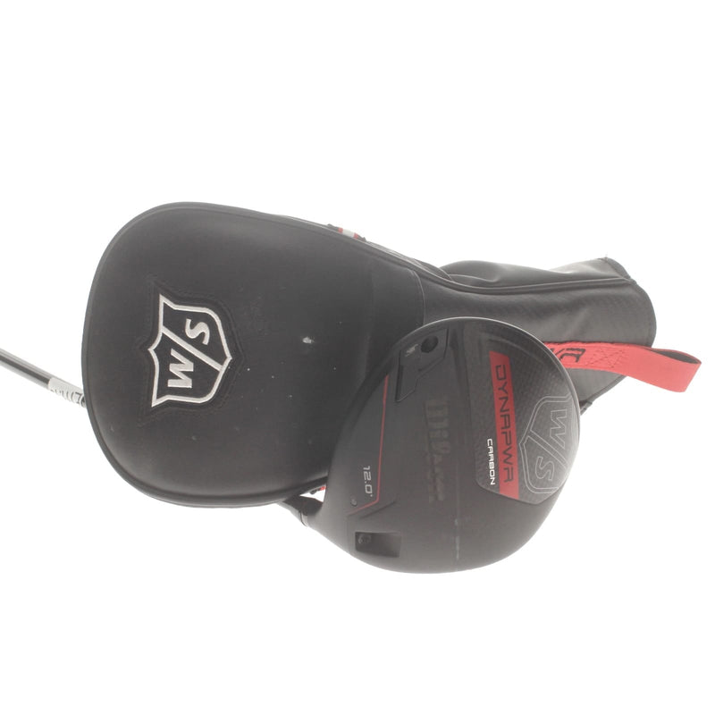 Wilson DYNAPWR Carbon 2023 Graphite Mens Right Hand Driver 12* Stiff - Project X HZRDUS Smoke RDX Red 50