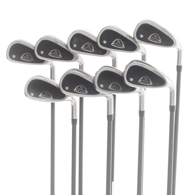 John Letters T5 Trilogy Graphite Mens Right Hand Irons 3-SW Regular - John Letters LTG