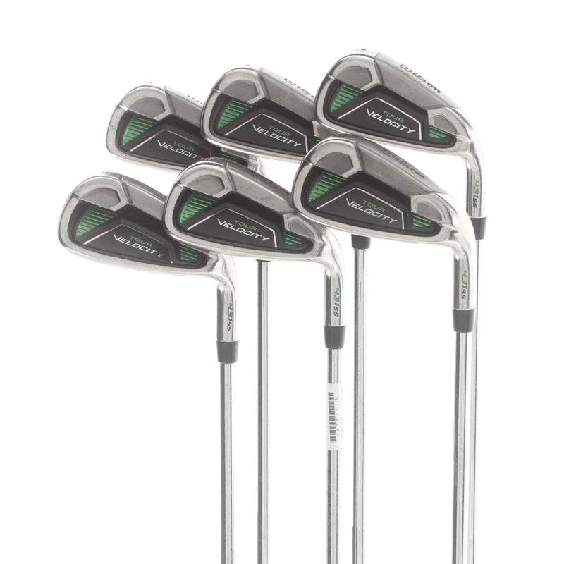 Wilson Tour Velocity Steel Mens Right Hand Irons 5-PW Stiff - Wilson