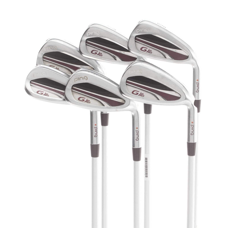Ping G Le2 Graphite Ladies Right Hand Irons 6-SW Orange Dot 2* Flat Ladies - Ping ULT240