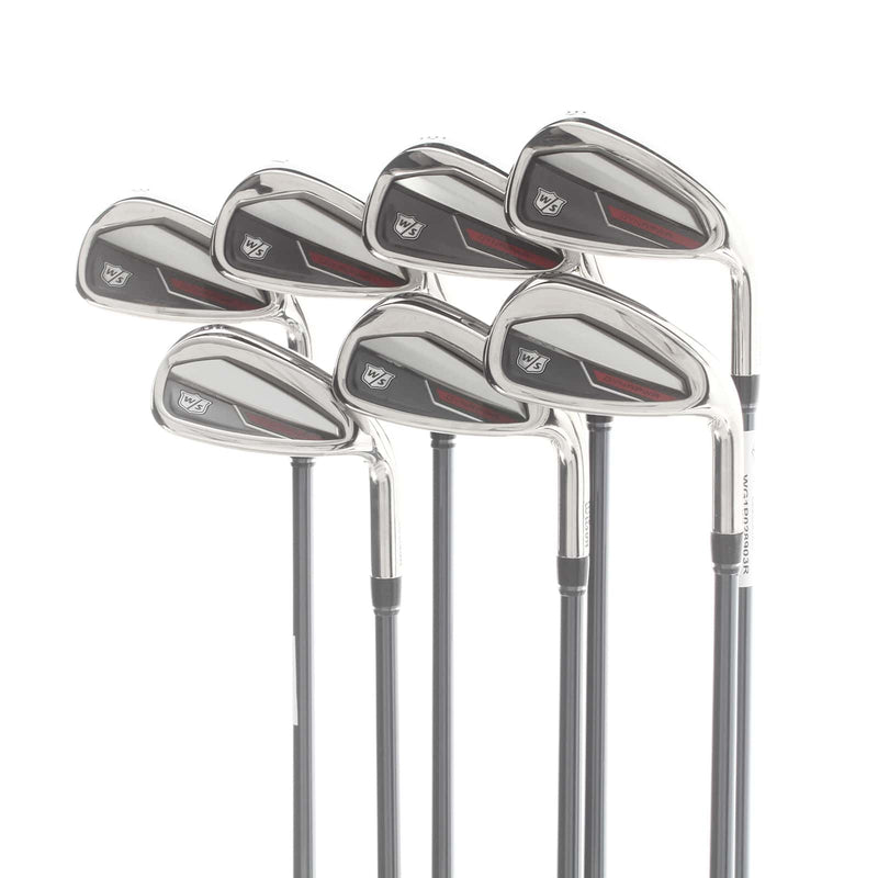 Wilson Dynapower 2023 Graphite Mens Right Hand Irons 5-SW Regular - UST Mamiya Recoil Dart 65