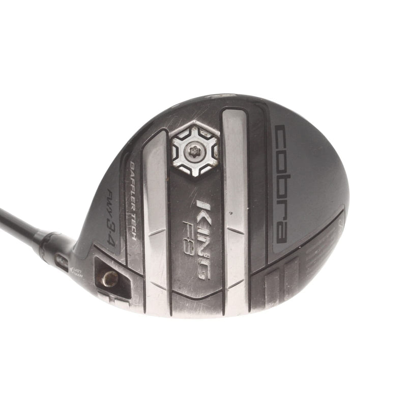 Cobra King F8 Graphite Mens Right Hand Fairway 3 Wood 15* Stiff - Project X HZRDUS Black 70