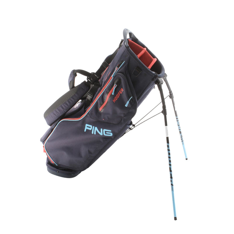 Ping Hoofer Stand Bag - Blue/Red