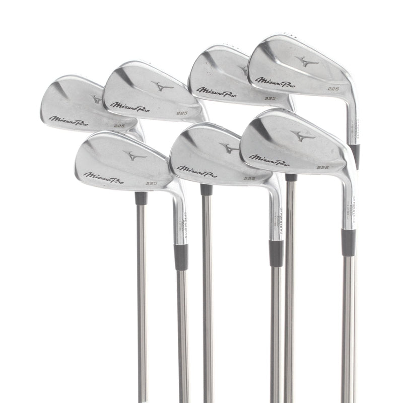 Mizuno Pro 225 Graphite Mens Right Hand Irons 5-GW Stiff - UST Mamiya Recoil 95 F4