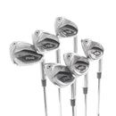 Ping G425 Steel Mens Right Hand Irons 6-SW Orange Dot 2* Flat Regular - Ping AWT 2.0