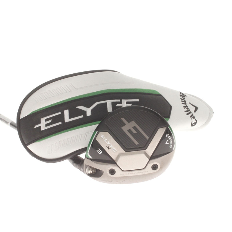 Callaway Elyte X Graphite Mens Right Hand Fairway 3 Wood 15* Regular - Denali Charcoal 60g 5.5