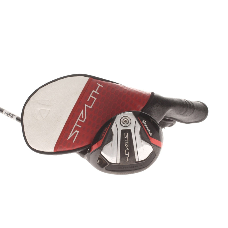 TaylorMade Stealth Plus Graphite Mens Right Hand Fairway 5 Wood 19* Stiff - HZRDUS RDX Smoke Red 6.0 75g