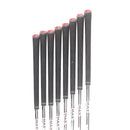 TaylorMade Stealth Steel Mens Left Hand Irons 5-SW+AW Regular - KBS Max MT 85