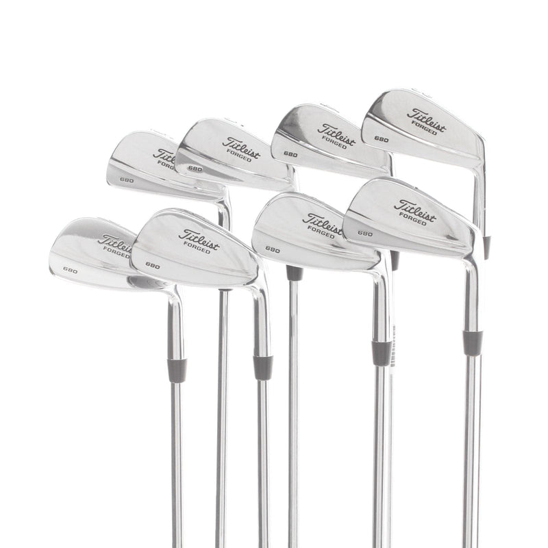 Titleist 680 Forged Steel Mens Right Hand Irons 3-PW Stiff - KBS Tour Lite