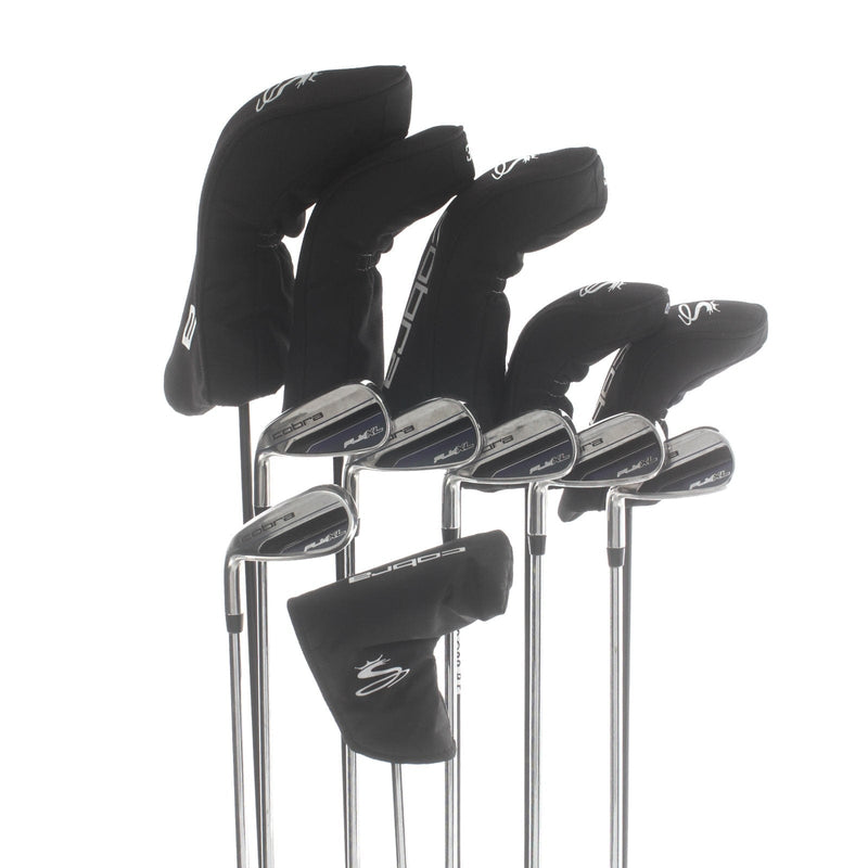 Cobra Fly XL Steel/Graphite Mens Left Hand Package Set Regular -