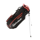 TaylorMade Stand Bag - Black/White/Red