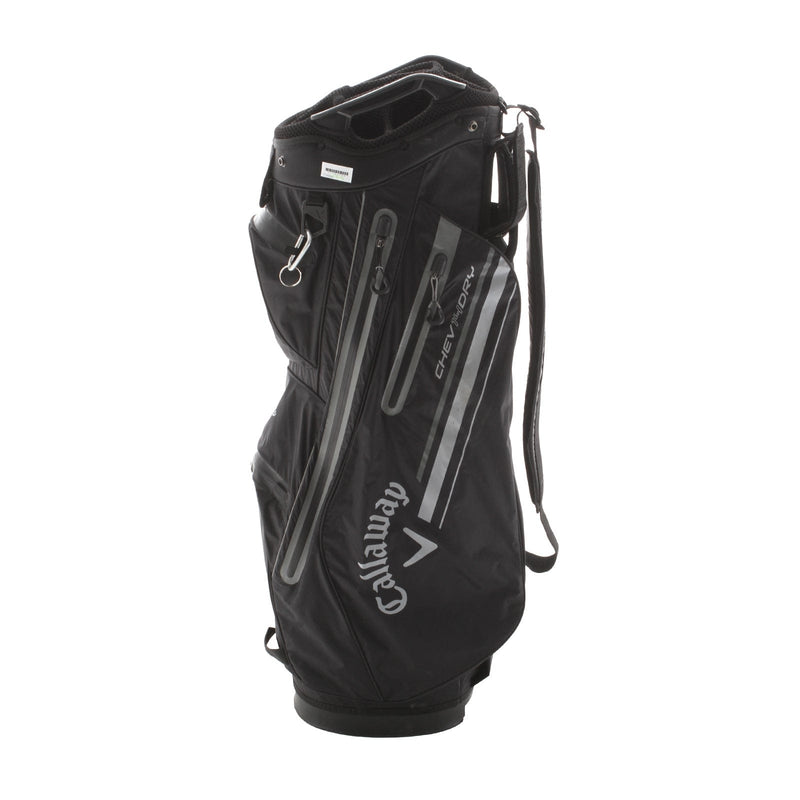 Callaway Chev 14 Dry Cart Bag - Black/Grey