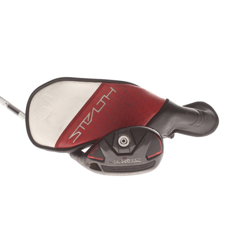 TaylorMade Stealth 2 Plus Graphite Mens Right Hand 3 Hybrid 19.5* Stiff - Mitsubishi Chemical Ka'li Red 85