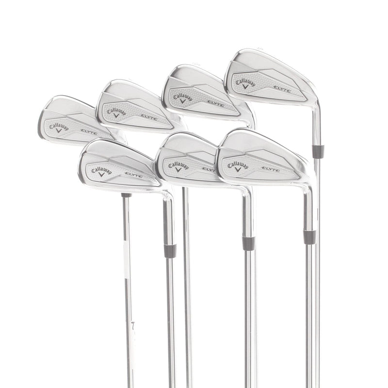 Callaway Elyte Steel Mens Right Hand Irons 5-AW Regular - True Temper Vector 80
