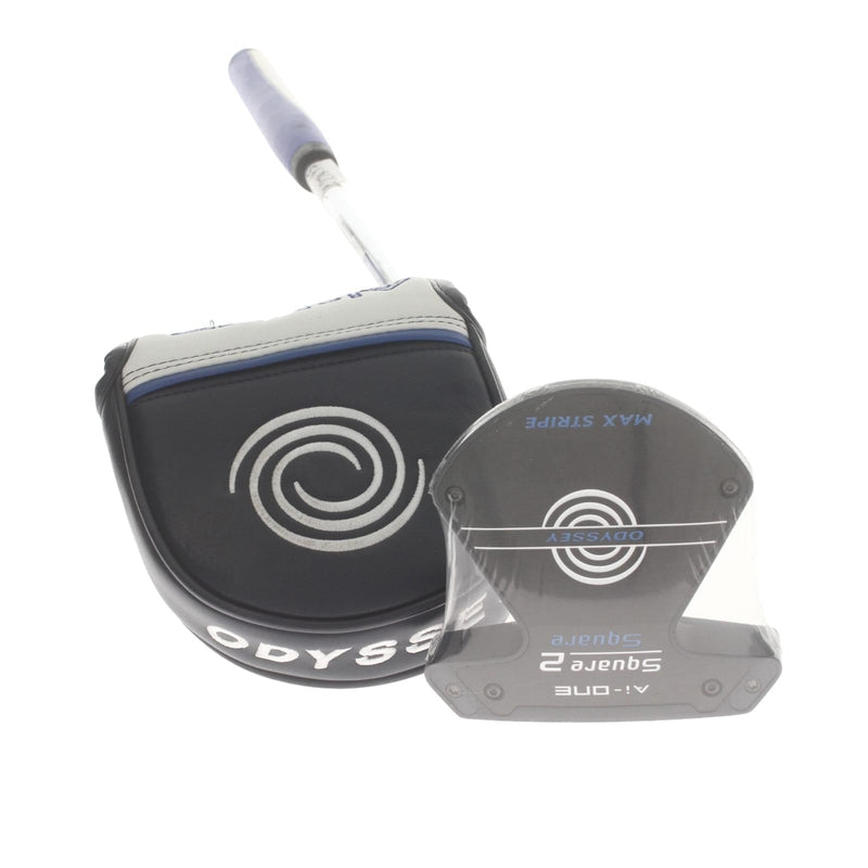 Odyssey Ai-ONE Square 2 Square Max Stripe Mens Right Hand Putter 34" Mallet Stroke Lab 90 - Odyssey