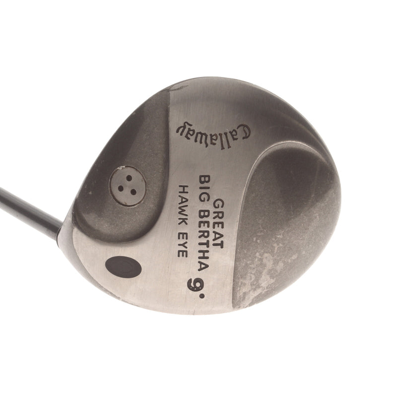 Callaway Big Bertha Hawkeye Graphite Mens Right Hand Driver 9* Firm - Callaway